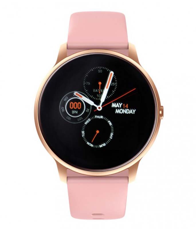 Ρολόι Χειρός 3GUYS 3GW5218 Smartwatch Pink Cilicone Strap 3GUYS